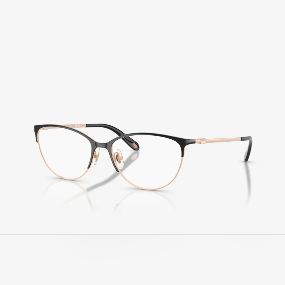 Tiffany & Co. TF1127 Cat Eye Eyeglasses 54/16/140 Rose Gold Prescription -2.25